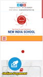 Mobile Screenshot of newindiaschool.org